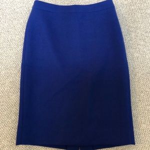 J.Crew purple/blue no.2 pencil skirt